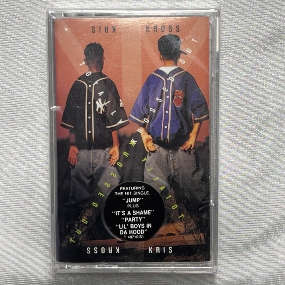 Kris Kross Totally Krossed Out Cassette Tape Sealed Hype Sticker 1992 CT48710